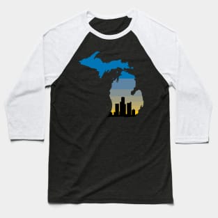 Detroit, Michigan Baseball T-Shirt